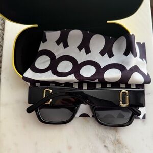 Marc Jacobs Black Designer Sunglasses